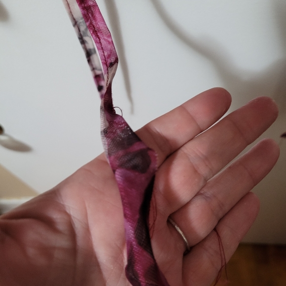 2/ $15 Sheer adjustable ruched top - Picture 3 of 4